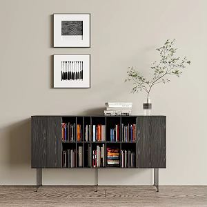 Modern Entrance Cabinet End View Cabinet Entrance Cabinet Sideboard Side Cabinet Bookcase 3d model