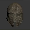 Ancient Warrior Battle Helmet With Intricate Bronze Craftsmanship And Metallic Texture Design