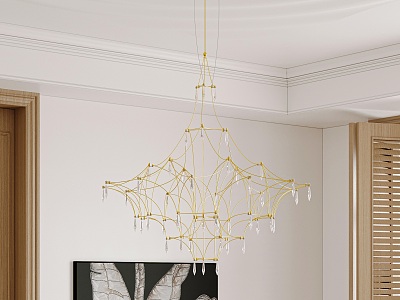 LEUCOS GYPTOPSONG'STAR CRYSTAL Pendant Lobby Chandelier Restaurant Chandelier model