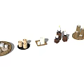 Various Candle Holders Collection With Assorted Designs And Decorative Styles For Home