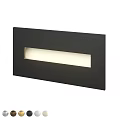 Modern Black Rectangular LED Downlight With Slim Panel And Bright Light