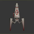 rocket engine jet engine aircraft engine 3d model