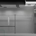 Modern Clothing Store Interior With Open Layout And Hanging Clothes