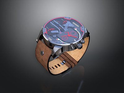 Watch High-end watch High-end watch High-end watch Luxury watch Luxury watch High-end watch Famous watch wristwatch 3d model