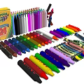 Crayola Colorful Crayons Art Set With 24 Vibrant Assorted Colors For Kids Creative Projects
