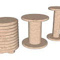 Wind side a few stone side a few round side a few 3d model