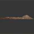 Natural Reddish Brown Rock Specimens With Rough Surface And Color Layers
