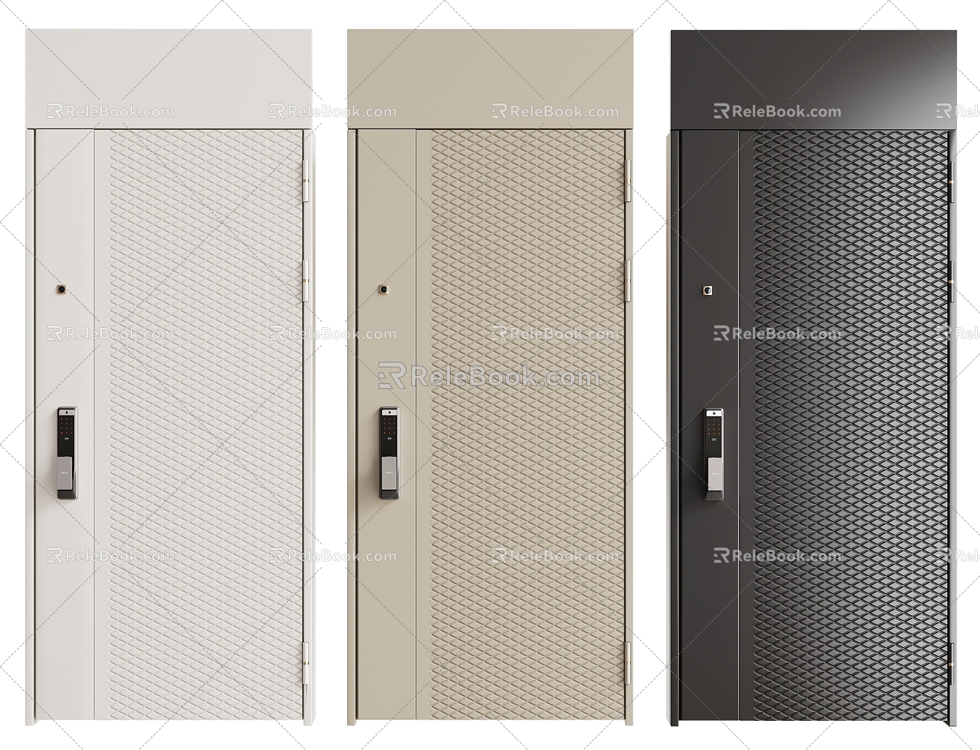 Entry door door 3d model