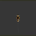Modern Tomahawk Axe Wooden Axe Wooden Handle Axe 3d model