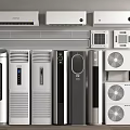 Air conditioner external unit 3d model