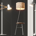 Modern floor lamp 3d model