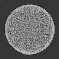 Textured Eggshells in Intact Partially Broken and Cracked States 3d model