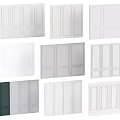 Various Interior Door Panels With Different Designs And Color Options For Home Decor