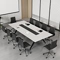 Conference Room Conference Table 3d model