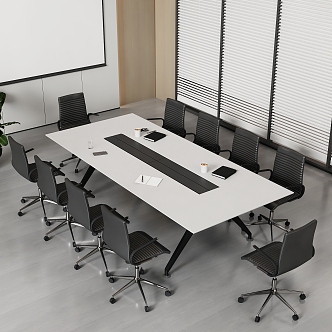 Conference Room Conference Table 3d model