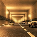 The Modern Tunnel 3d model