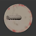 Red Dynamite With Black Stripes And Fuse As Weapon Design Element