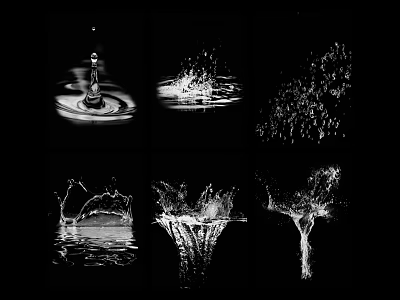Garden Decorative Water Features With Droplets Splashes And Ripple Effects 3d model