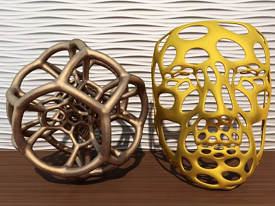 Post-modern ornaments hollow ornaments 3d model Post-modern ornaments hollow ornaments 3d model