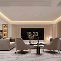 Modern Elegant Living Room Interior With Upholstered Sofa And Coffee Table