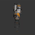 Modern Sci-Fi Cannon Pulse Cannon Sci-Fi Cannon Pulse Cannon 3d model
