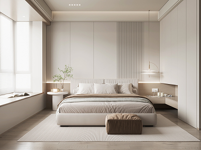 Modern Bedroom 3d model