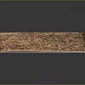 Home Living Decor Stone Wall Panel Boasting Smooth Surface And Clear Reflection