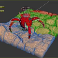 modern weapon sci-fi fortress sci-fi tower defense sci-fi defense item sci-fi weapon 3d model