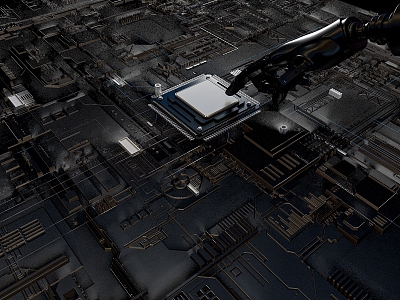 chip cpu manipulator model