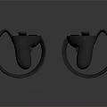 Modern gamepad handle 3d model