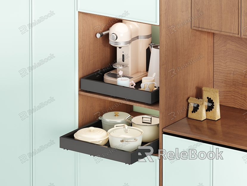 Kitchen sink pull rack model