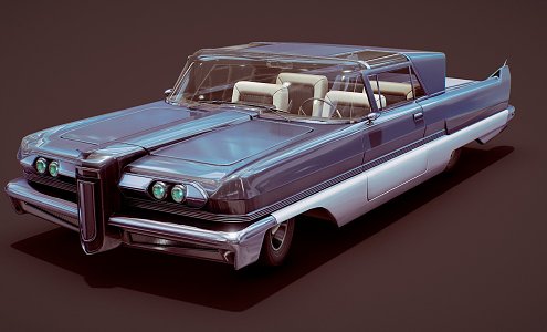 Modern Concept Car 3d model