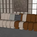 Modern Multiplayer Sofa 3d model