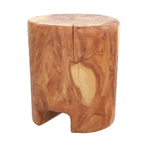 Nordic Simple Wooden Stool 3d model