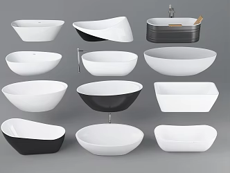 Modern Bathtub 3d model
