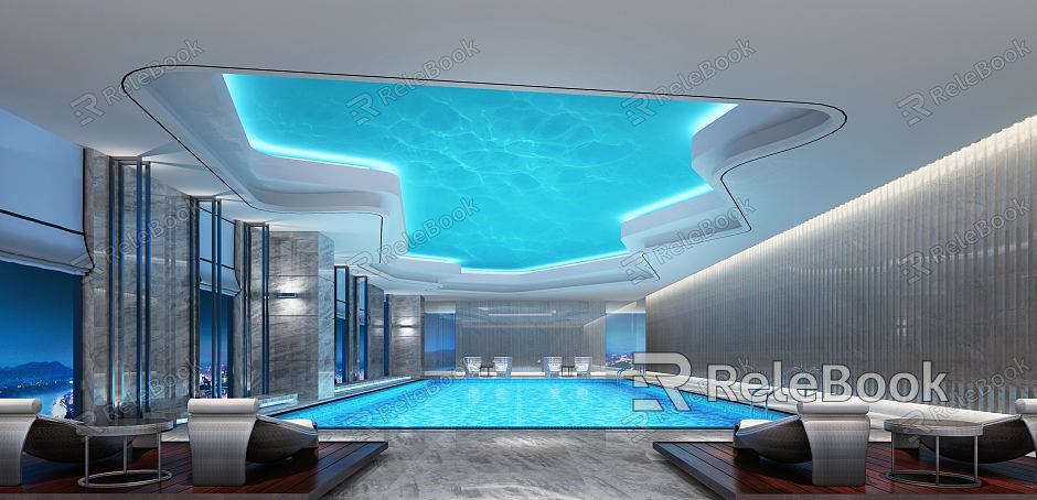 Modern Swimming Pool model