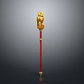 Scepter Ancient Scepter Cane Ancient Scepter Magic Scepter Metal Scepter Classical Scepter Magic Scepter 3d model