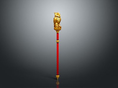 Scepter Ancient Scepter Cane Ancient Scepter Magic Scepter Metal Scepter Classical Scepter Magic Scepter 3d model