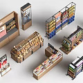 Display Shelves For Retail Stores With Modern Designs And Functional Storage