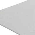 Soft White Square Plush Rug Perfect for Modern Living Room Home Decor