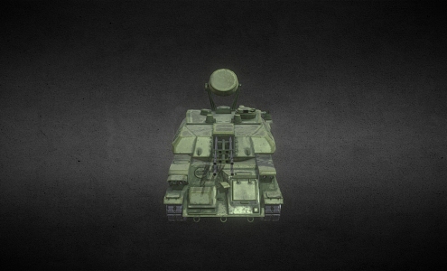 armored vehicle 3d model