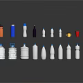 Collection of Assorted Beverage Bottles and Cups in Various Colors Sizes and Designs