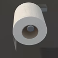 Bathroom Toilet Paper Roll with Sturdy Metal Holder for Modern Home Use