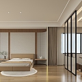 Modern Bedroom 3d model