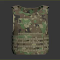 Tactical Camouflage Box With Protective Design And Durable Material Layers