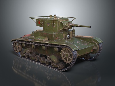 Modern Tank Light Tank Light Armor 3d model