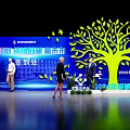 Sign-in booth activity modeling activity atmosphere activity display board display board photo wall photo wall 3d model