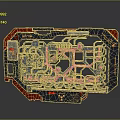 Futuristic Tech Device with Red Blue Frame and Pink Circuitry EX-701 12V