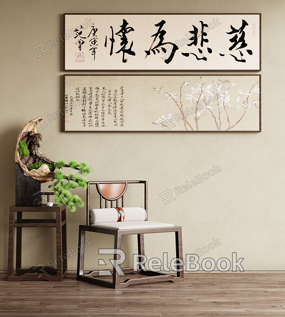 New Chinese Decorative Painting model