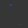 Advanced Futuristic Equipment With Blue Glowing Ring And Polygonal Metallic Base